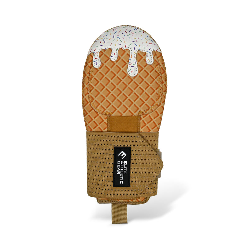 Load image into Gallery viewer, White Ice Cream Sliding Mitt
