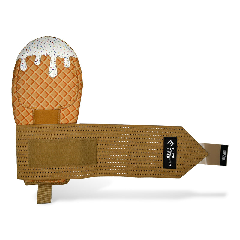 Load image into Gallery viewer, White Ice Cream Sliding Mitt
