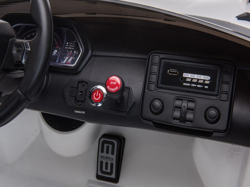 Load image into Gallery viewer, 2 Seater Lamborghini Aventador RC Ride On Car For Children W/Magic Cars® Wireless Parental Control
