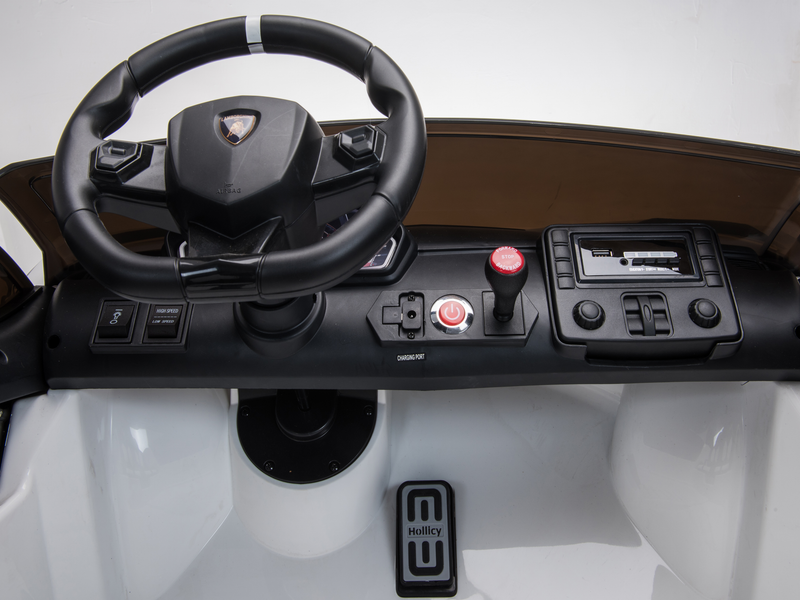 Load image into Gallery viewer, 2 Seater Lamborghini Aventador RC Ride On Car For Children W/Magic Cars® Wireless Parental Control
