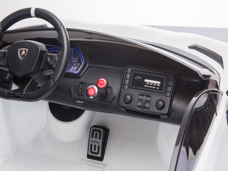 Load image into Gallery viewer, 2 Seater Lamborghini Aventador RC Ride On Car For Children W/Magic Cars® Wireless Parental Control
