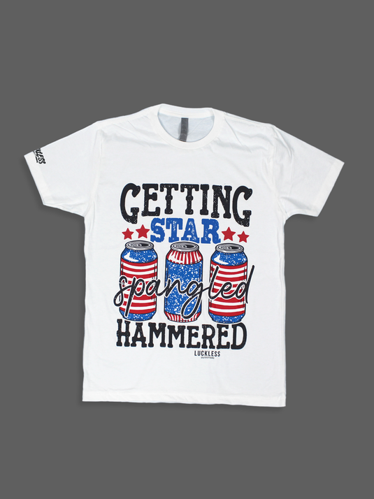 Star Spangled Hammered Tee