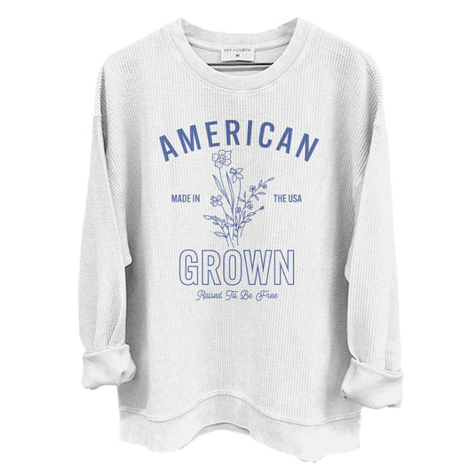 American Grown Raised To Be Free (Front)