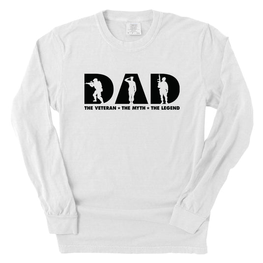 Dad The Veteran The Myth The Legend (Front)