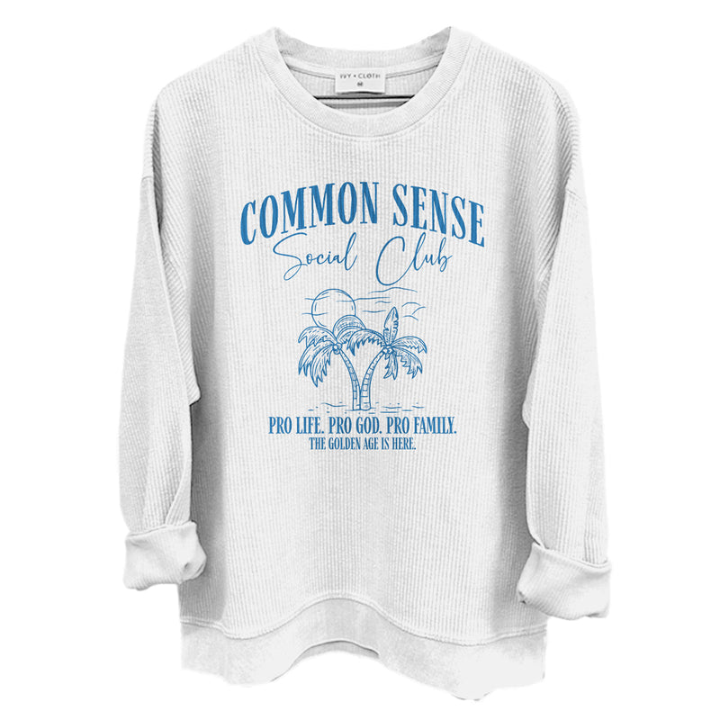 Load image into Gallery viewer, Common Sense Social Club (Front)
