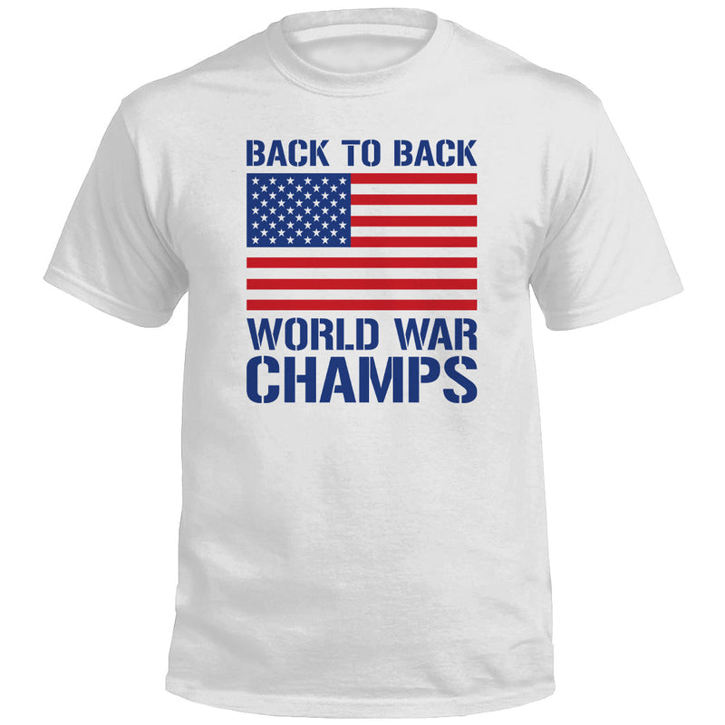 Load image into Gallery viewer, Back to Back World War Champs (Front)
