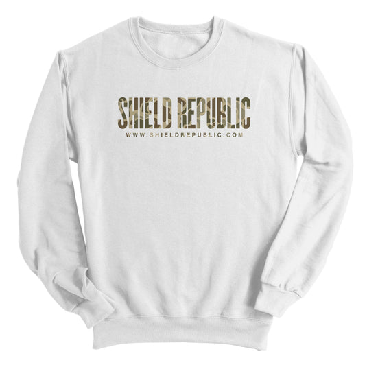 Shield Republic Duck Camo Banner Text (Front)