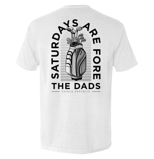 Saturdays Are For The Dads Golf Grey