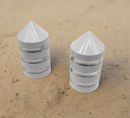 Marshin Whips Billet Magnetic Base Caps | Protective Dust Covers | Pair