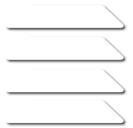 REFLECTIVE BULLARD WILDLAND HELMET STRIPS 4 PACK (MULTIPLE COLORS)