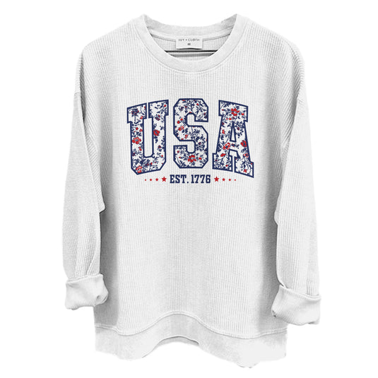 USA Floral Est 1776 (Front)