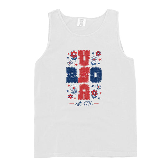 Red, White & Bloom (Front Print)