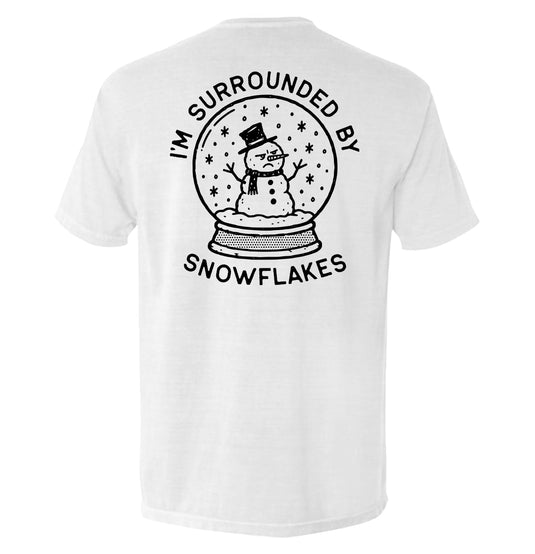 I'm Surrounded by Snowflakes Snowglobe