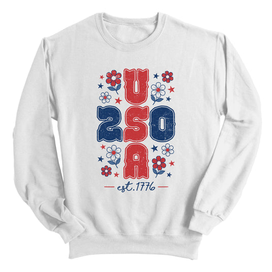 Red, White & Bloom (Front Print)
