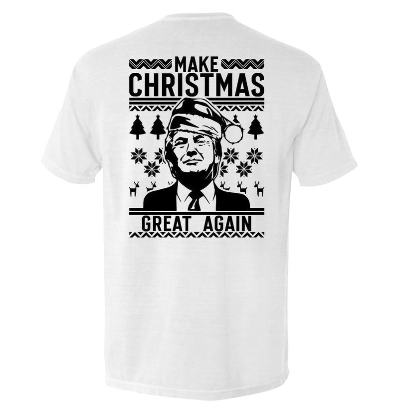 Load image into Gallery viewer, Make Christmas Great Again Trump Sweater Print
