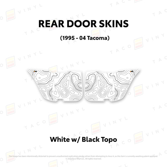 2010-24 4Runner Door Skins (Lower Section)