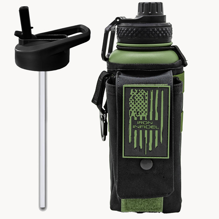 Load image into Gallery viewer, 32oz Compact Battle Bottles
