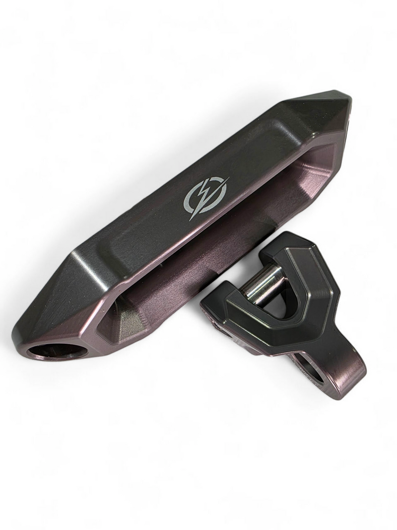 Load image into Gallery viewer, Elektric Offroad Designs UTV Winch Fairlead and Hook (Gunmetal)
