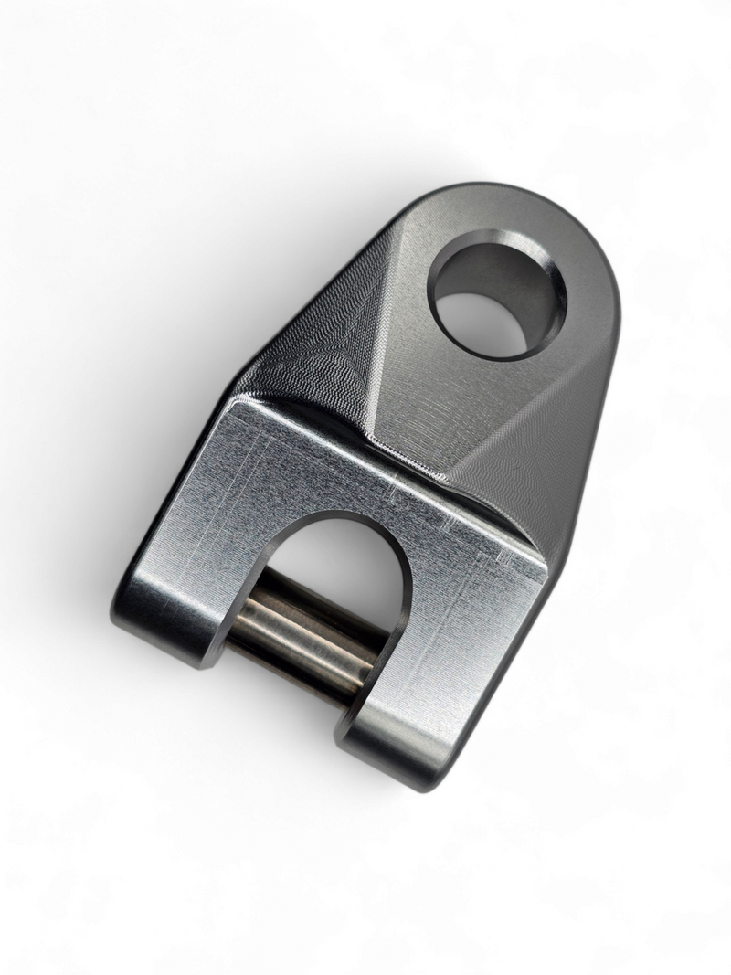 Load image into Gallery viewer, Winch Hook For EOD Billet and Amp Series Bumpers Anodized Clear Machine Finish
