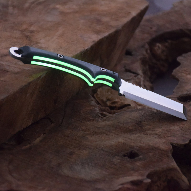 Load image into Gallery viewer, Flicker Feather Survival EDC Chisel Blade
