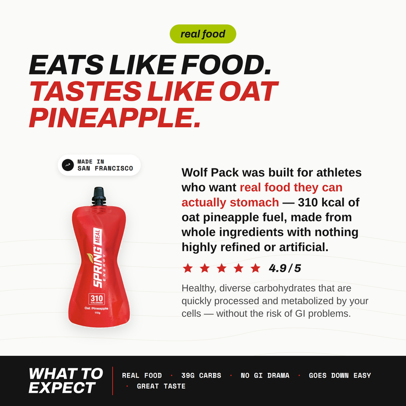 Load image into Gallery viewer, Oat Pineapple Endurance Meal 310 Kcal - Wolf Pack
