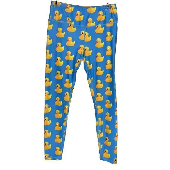 Load image into Gallery viewer, Women&#39;s Rubber Ducky Leggings
