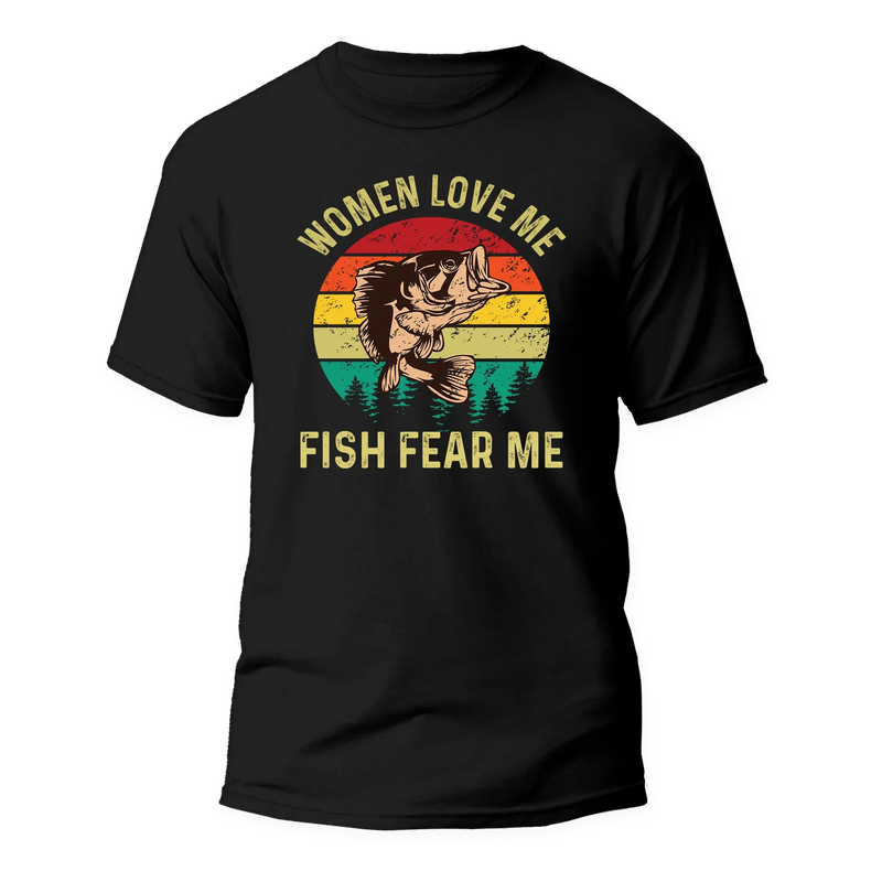 Load image into Gallery viewer, Women Love Me Fish Hate Me Man T-Shirt
