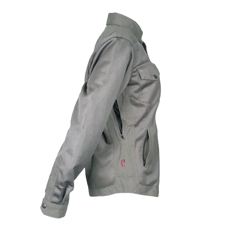 Load image into Gallery viewer, Protective Summer Mesh Shirt for Women - Grey Solid
