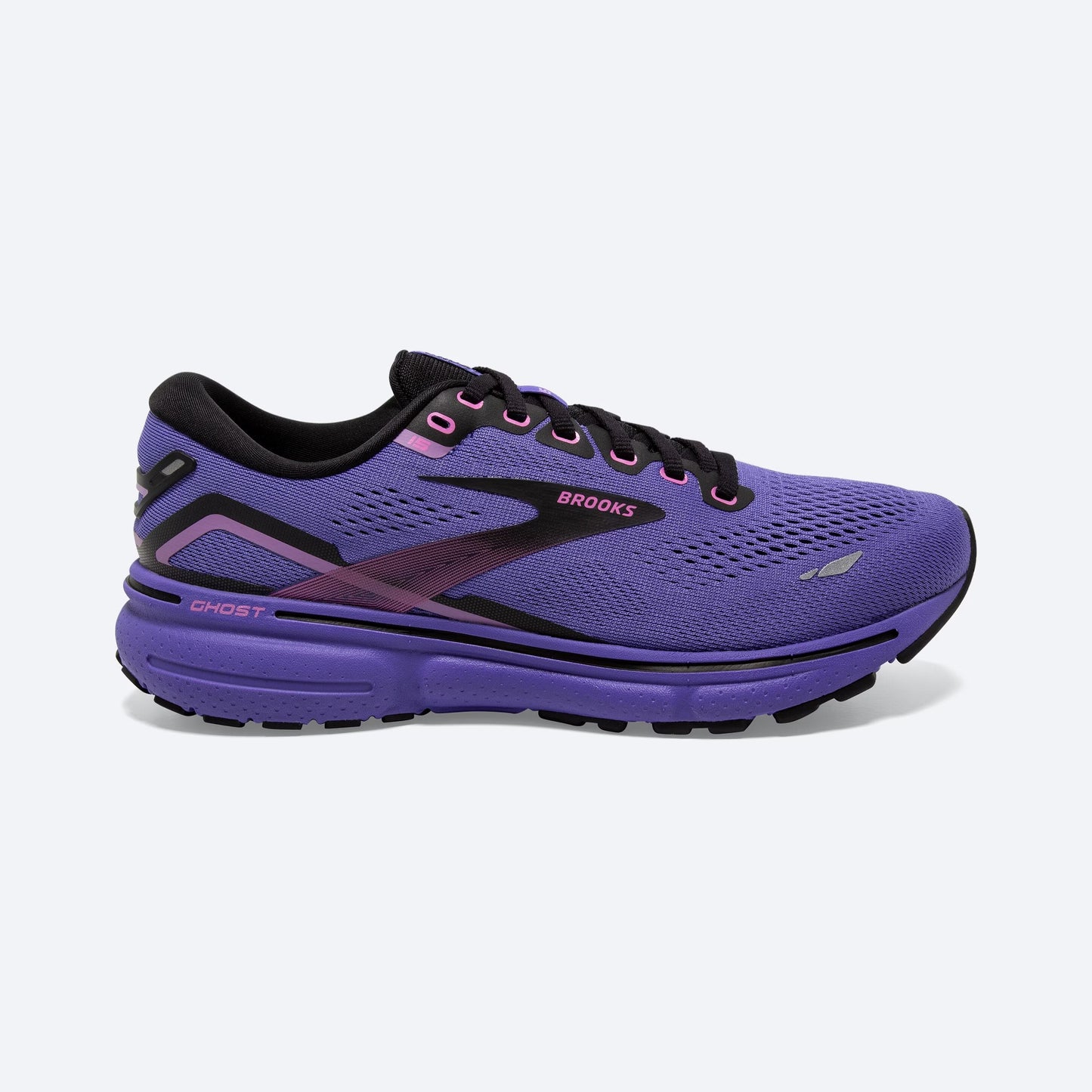 Women's Brooks Ghost 15, Purple/Pink/Black, 5 B Medium - Skoutley Outdoors LLC