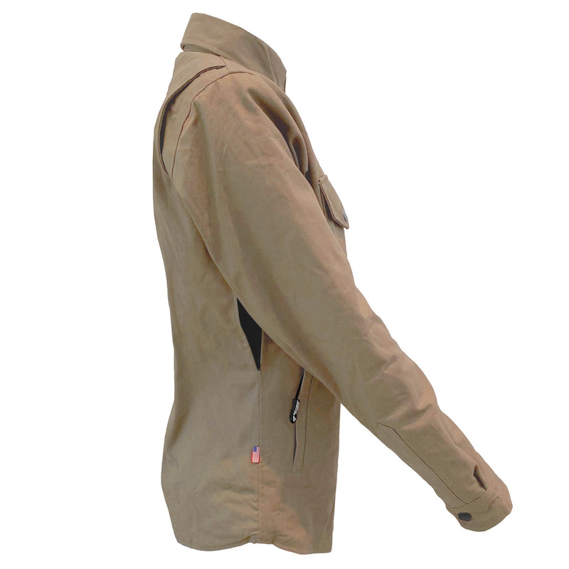 Load image into Gallery viewer, Protective Canvas Jacket for Women - Camel
