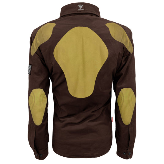 Protective Canvas Jacket for Women - Dark Brown
