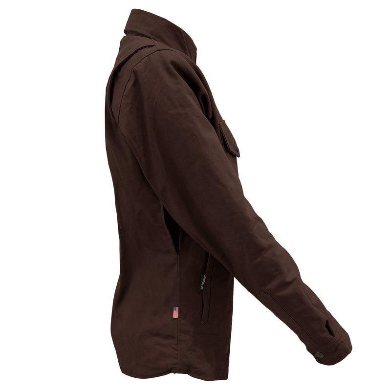 Load image into Gallery viewer, Protective Canvas Jacket for Women - Dark Brown
