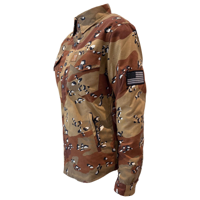 Load image into Gallery viewer, Protective Camouflage Shirt for Women "Dagger Two" - Desert Color
