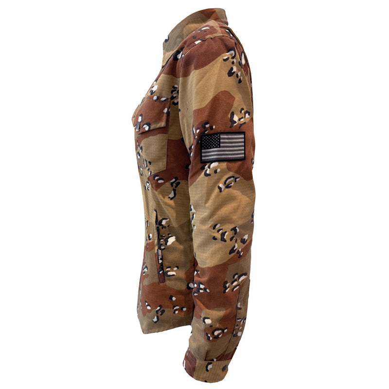 Load image into Gallery viewer, Protective Camouflage Shirt for Women "Dagger Two" - Desert Color
