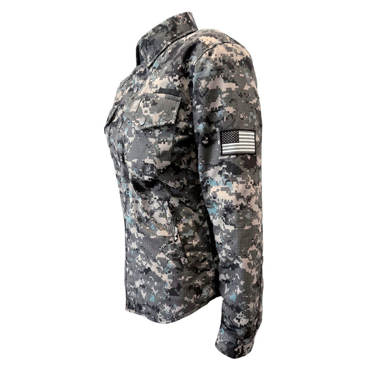 Protective Camouflage Shirt for Women "Devil Six"