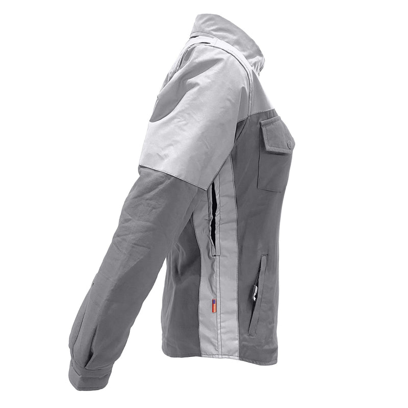 Load image into Gallery viewer, Flannel Reflective Shirt "Twilight Titanium" for Women - Grey
