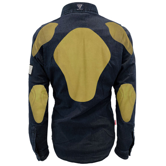 Protective Jeans Jacket for Women - Indigo Blue