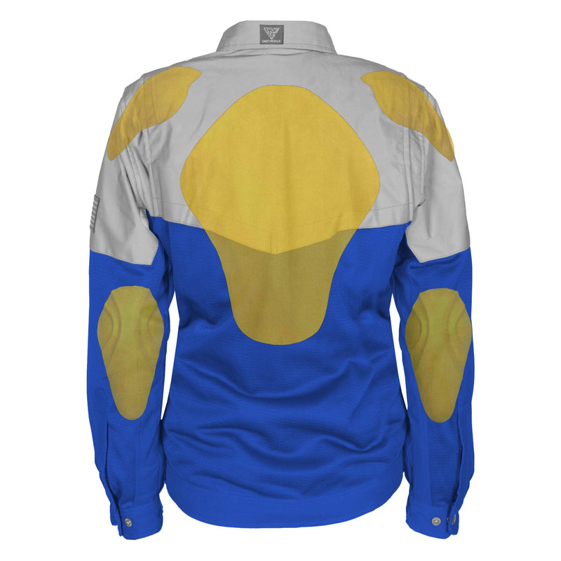 Load image into Gallery viewer, Summer Mesh Reflective Shirt Blue Eclipse for Women
