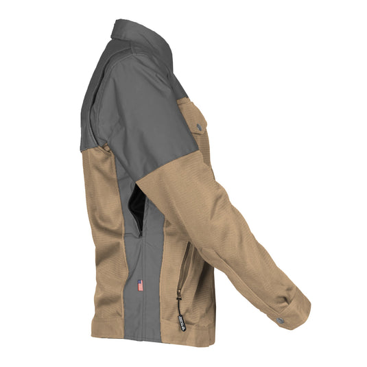 Summer Mesh Reflective Shirt Camel Nebula for Women
