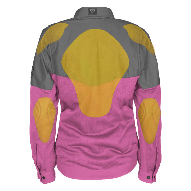 Load image into Gallery viewer, Summer Mesh Reflective Shirt Pink Nebula for Women
