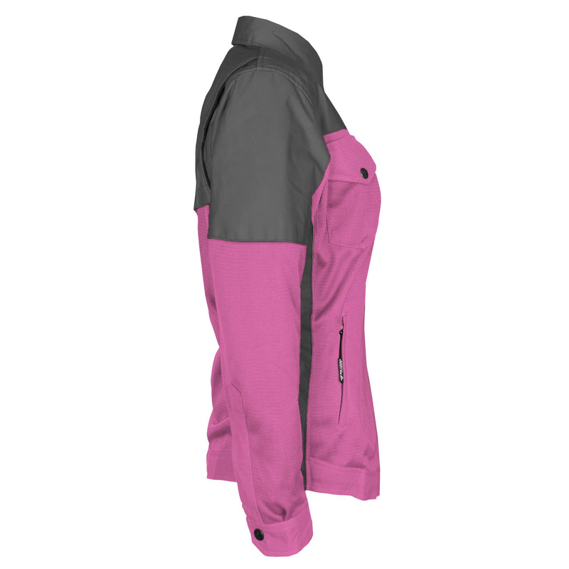 Load image into Gallery viewer, Summer Mesh Reflective Shirt Pink Nebula for Women

