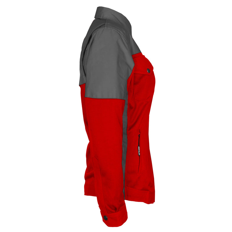 Load image into Gallery viewer, Summer Mesh Reflective Shirt Red Nebula for Women
