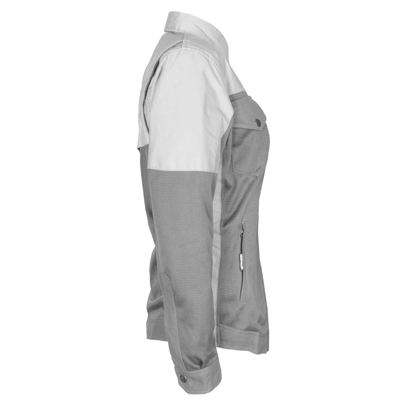 Load image into Gallery viewer, Summer Mesh Reflective Shirt "Twilight Titanium" for Women - Gray and Silver

