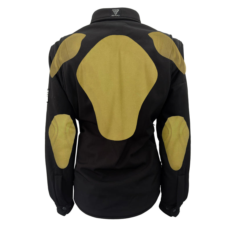 Load image into Gallery viewer, Protective SoftShell Winter Jacket for Women - Black Matte
