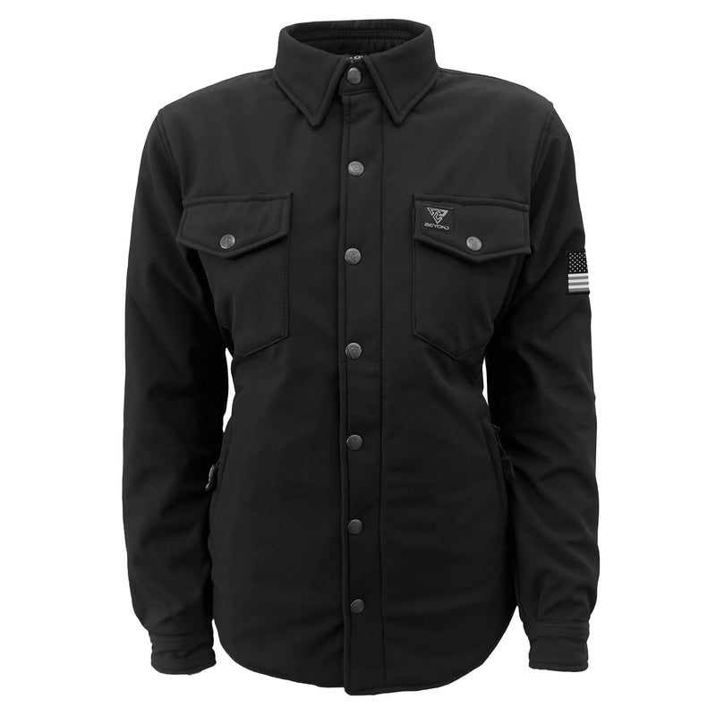 Load image into Gallery viewer, Protective SoftShell Winter Jacket for Women - Black Matte
