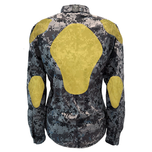 Protective SoftShell Winter Jacket for Women Camouflage Devil Six