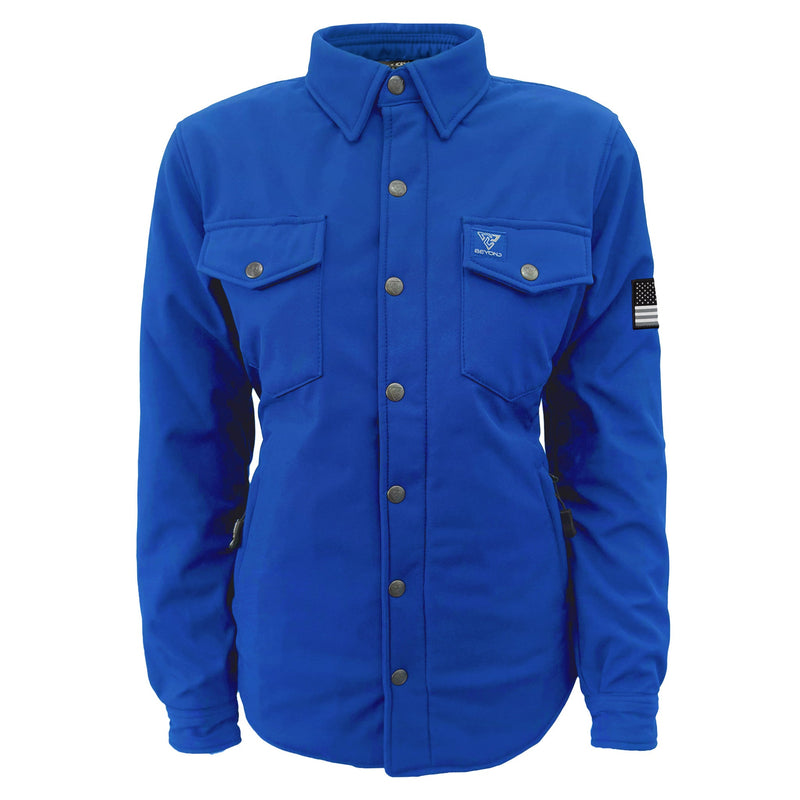 Load image into Gallery viewer, Protective SoftShell Winter Jacket for Women – Light Blue Matte
