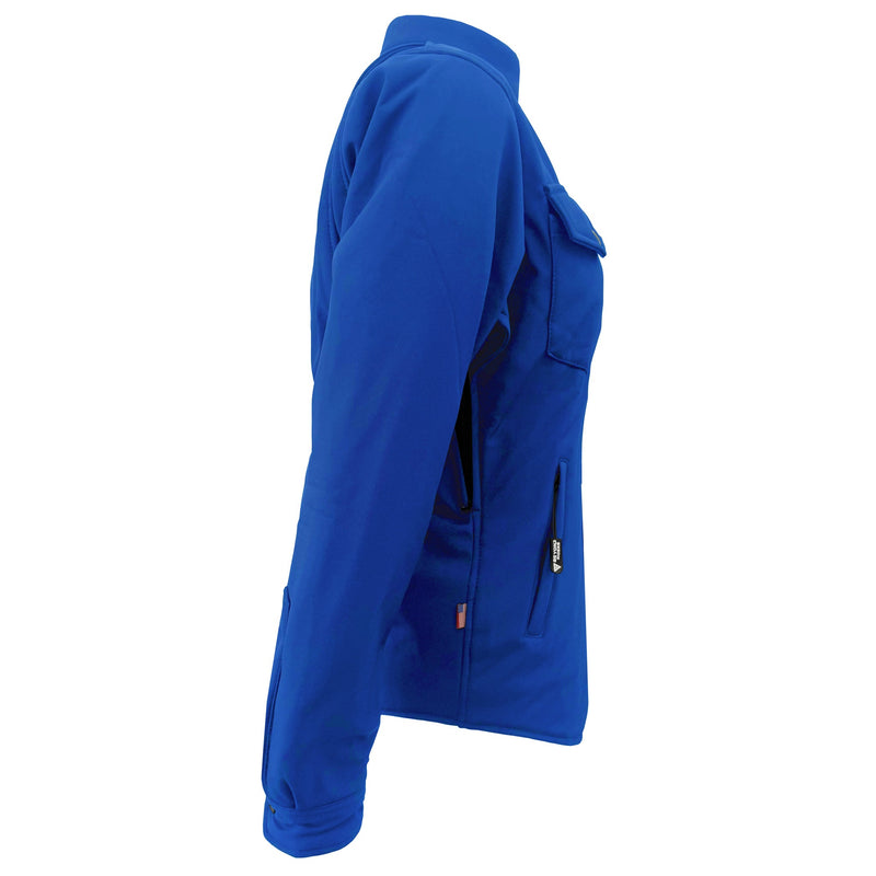 Load image into Gallery viewer, Protective SoftShell Winter Jacket for Women – Light Blue Matte
