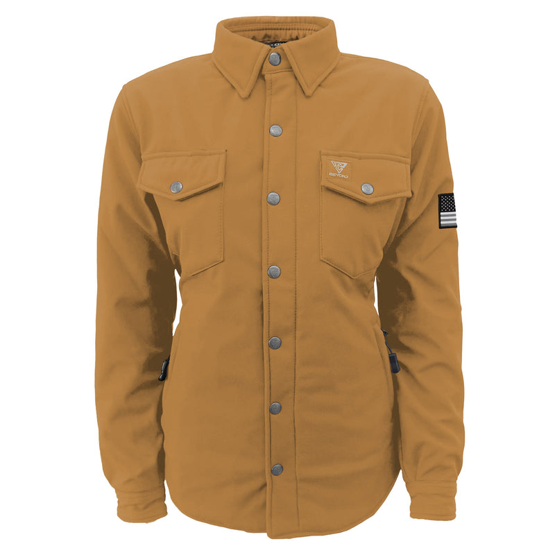 Load image into Gallery viewer, Protective SoftShell Winter Jacket for Women – Mustard Matte

