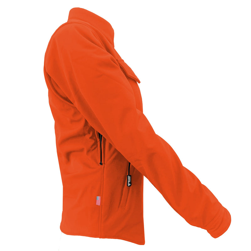 Load image into Gallery viewer, Protective SoftShell Winter Jacket for Women – Orange Matte

